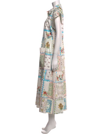 Hunter Bell Floral Print Long Dress