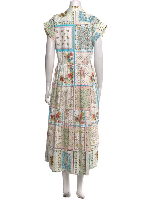 Hunter Bell Floral Print Long Dress