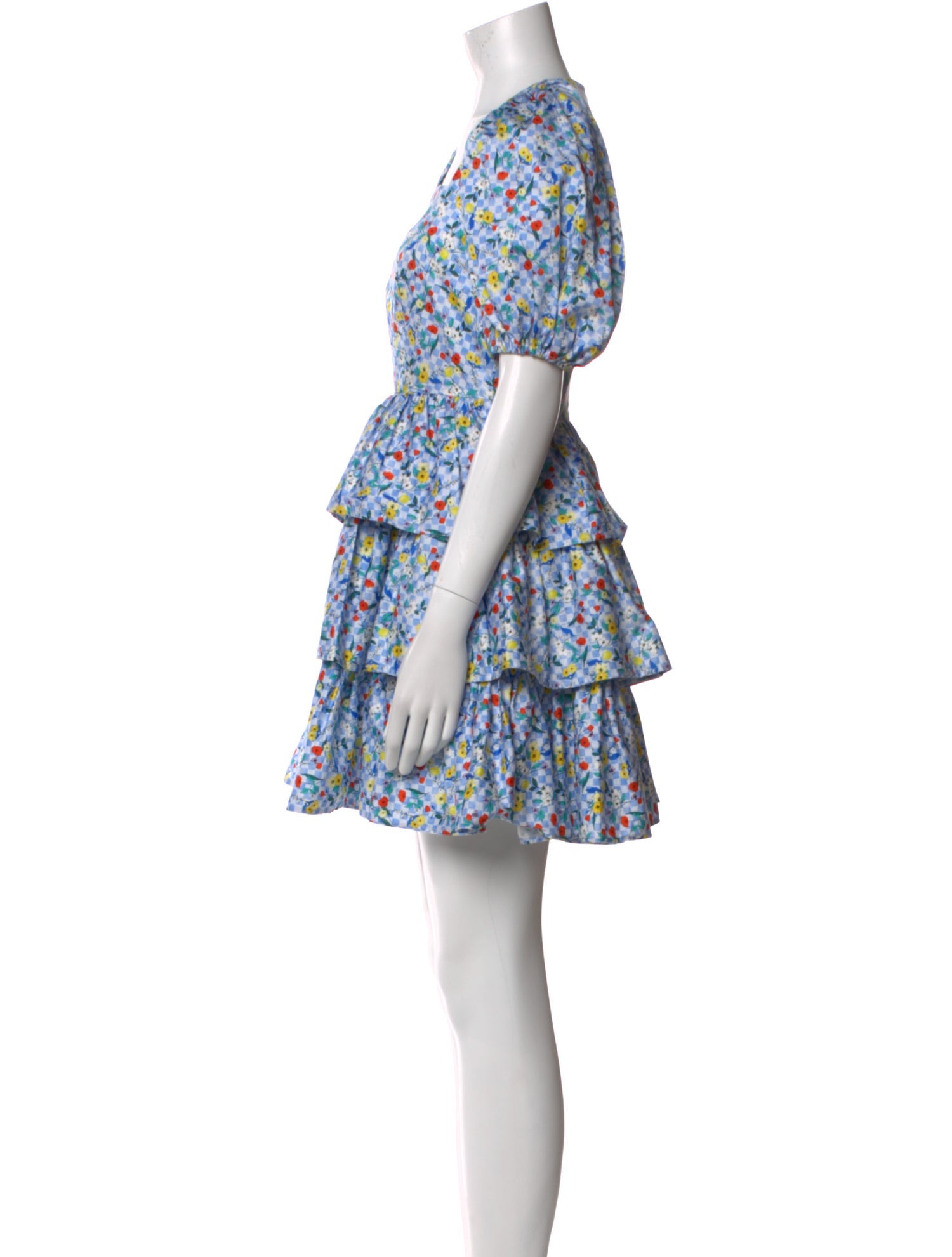 Hunter Bell Floral Print Mini Dress