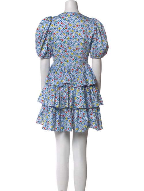 Hunter Bell Floral Print Mini Dress