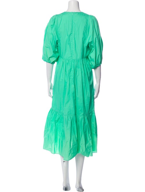 Hunter Bell V-Neck Midi Length Dress