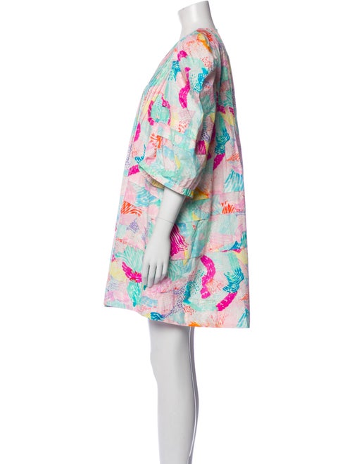 Hunter Bell Printed Mini Dress