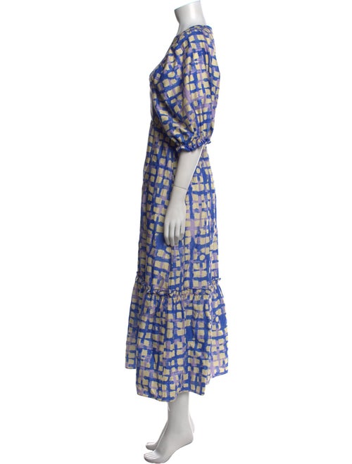 Hunter Bell Printed Long Dress