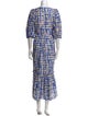 Hunter Bell Printed Long Dress