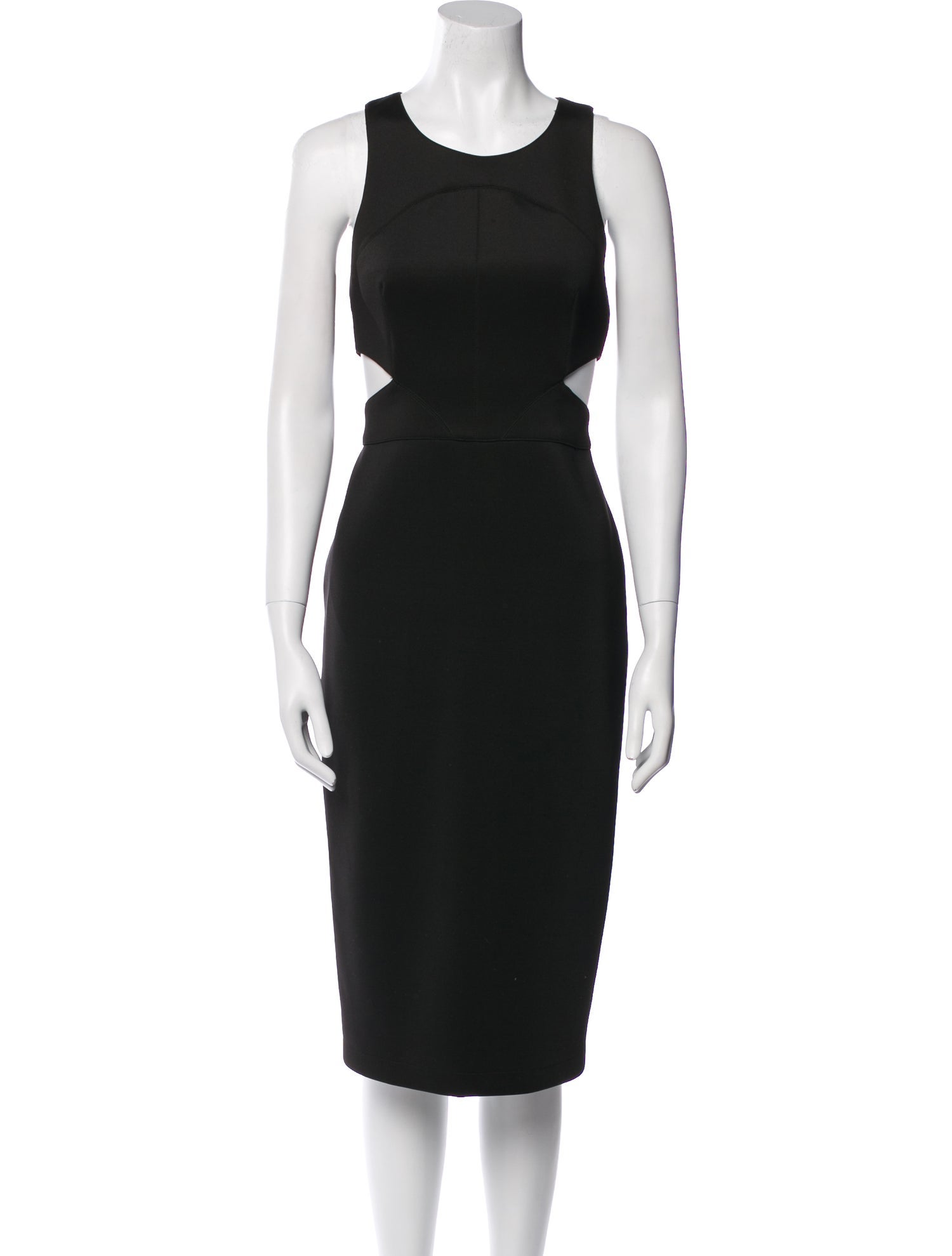 Hunter Bell Scoop Neck Midi Length Dress