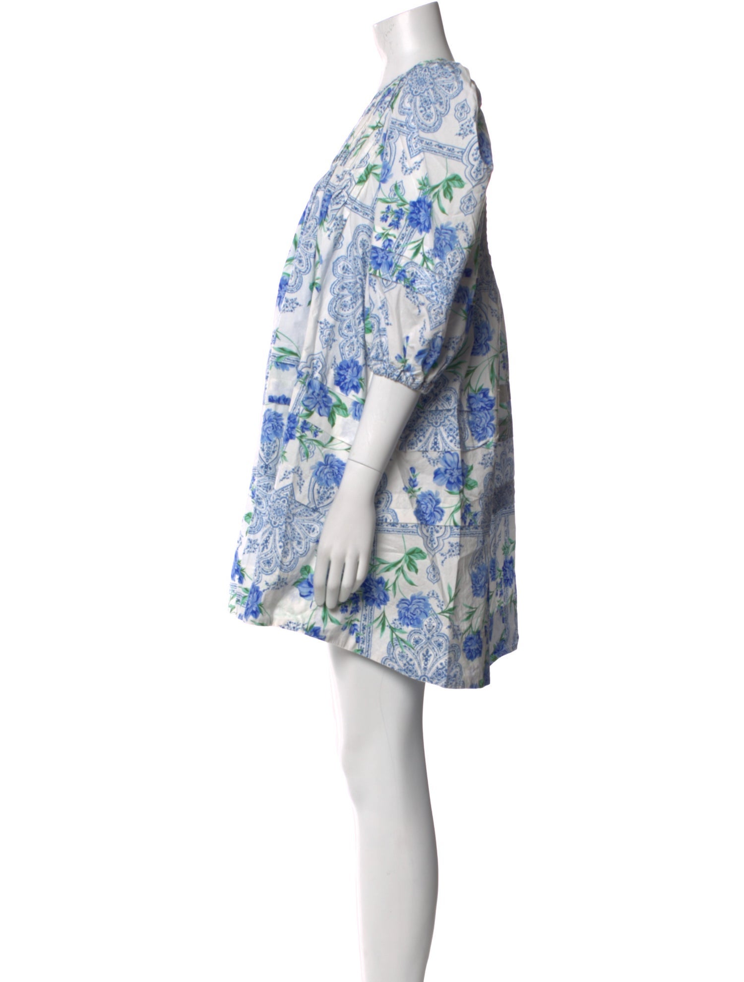 Hunter Bell Floral Print Mini Dress