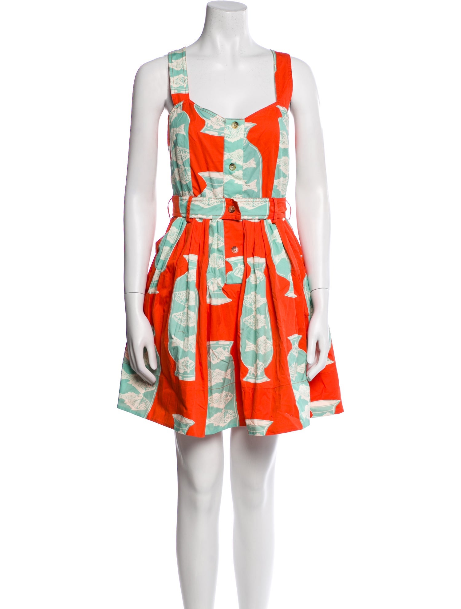 Hunter Bell Printed Mini Dress w/ Tags