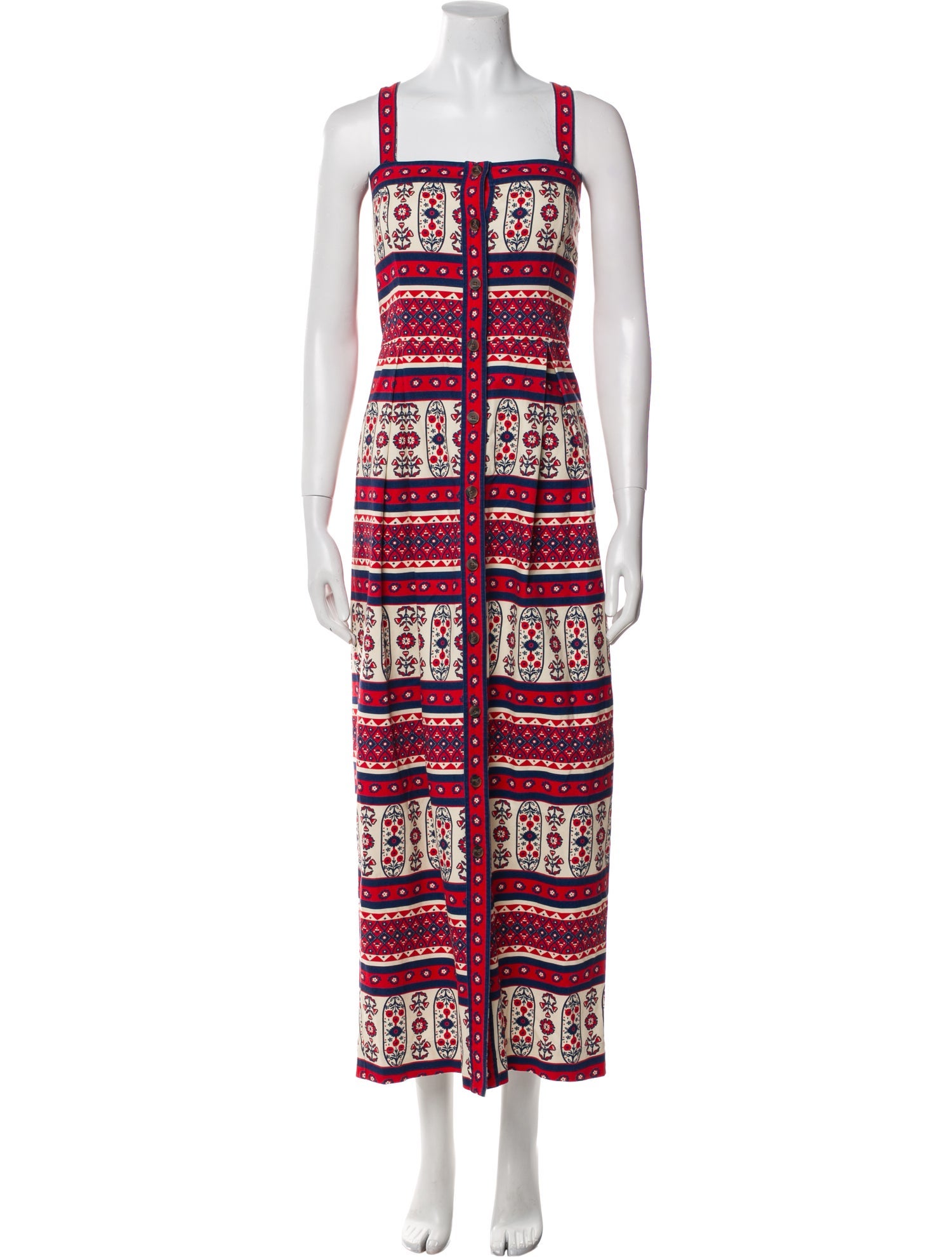 Hunter Bell Printed Long Dress w/ Tags