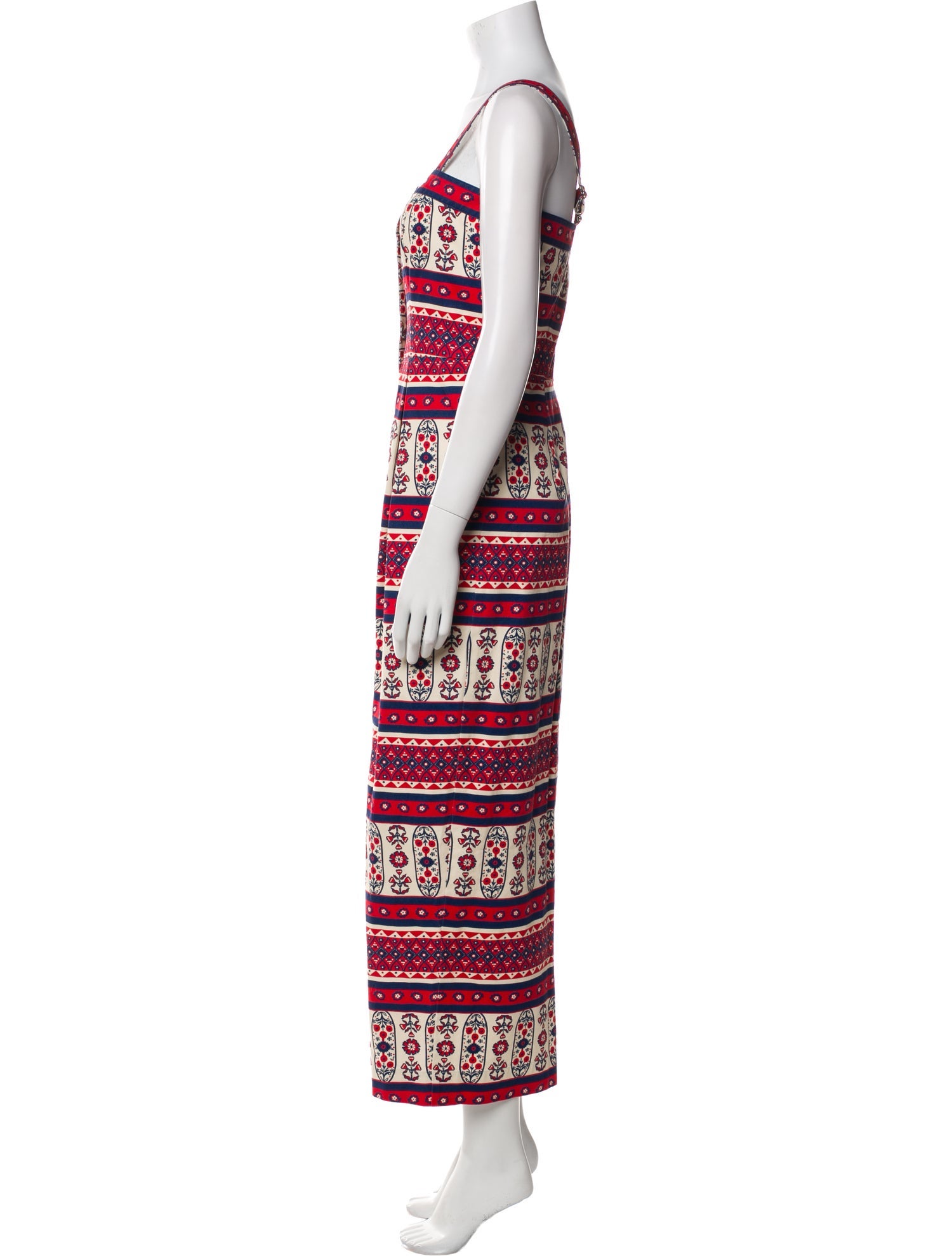 Hunter Bell Printed Long Dress w/ Tags