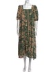 Hunter Bell Printed Long Dress