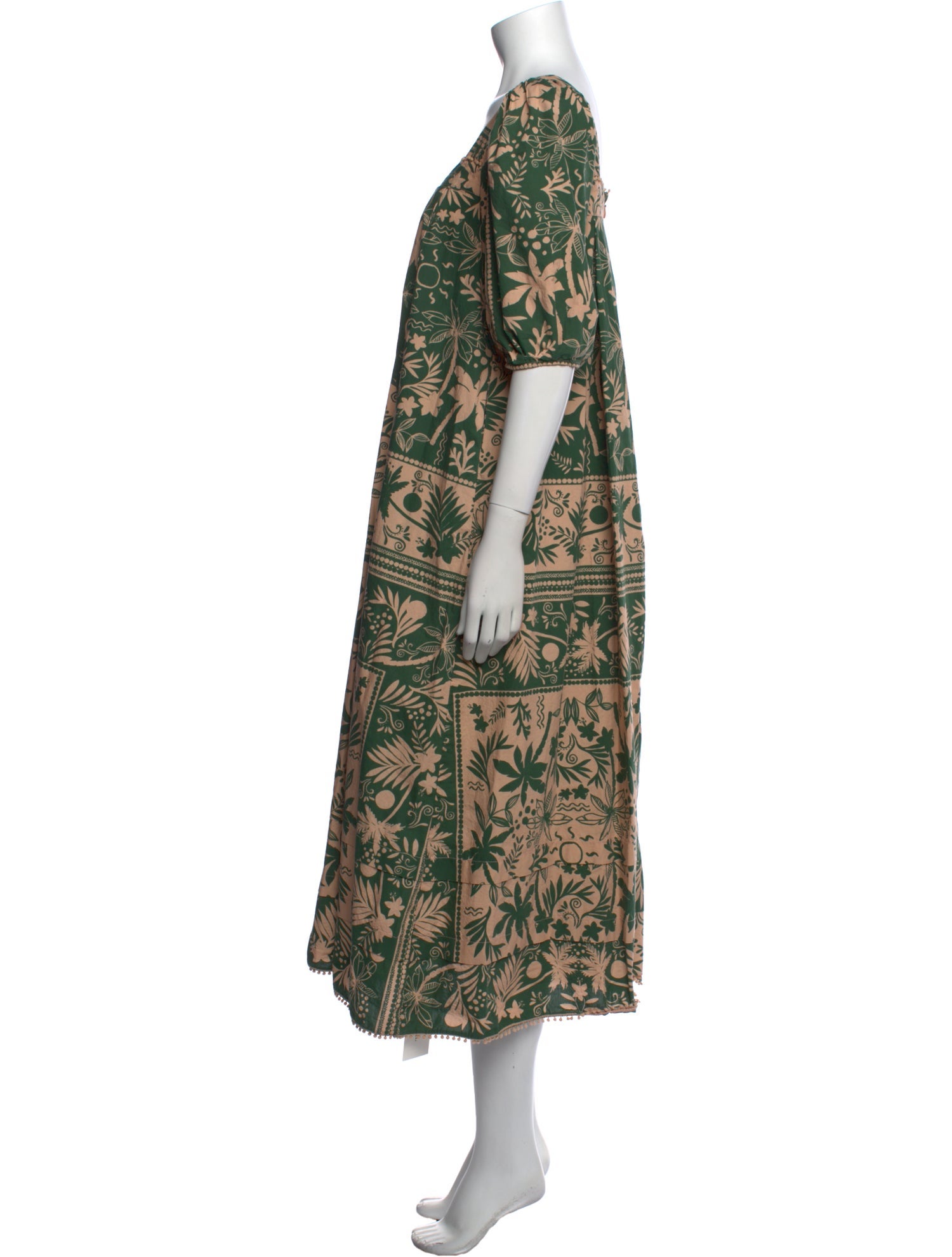 Hunter Bell Printed Long Dress