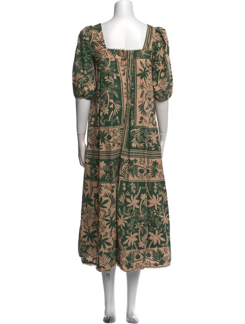 Hunter Bell Printed Long Dress