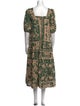 Hunter Bell Printed Long Dress