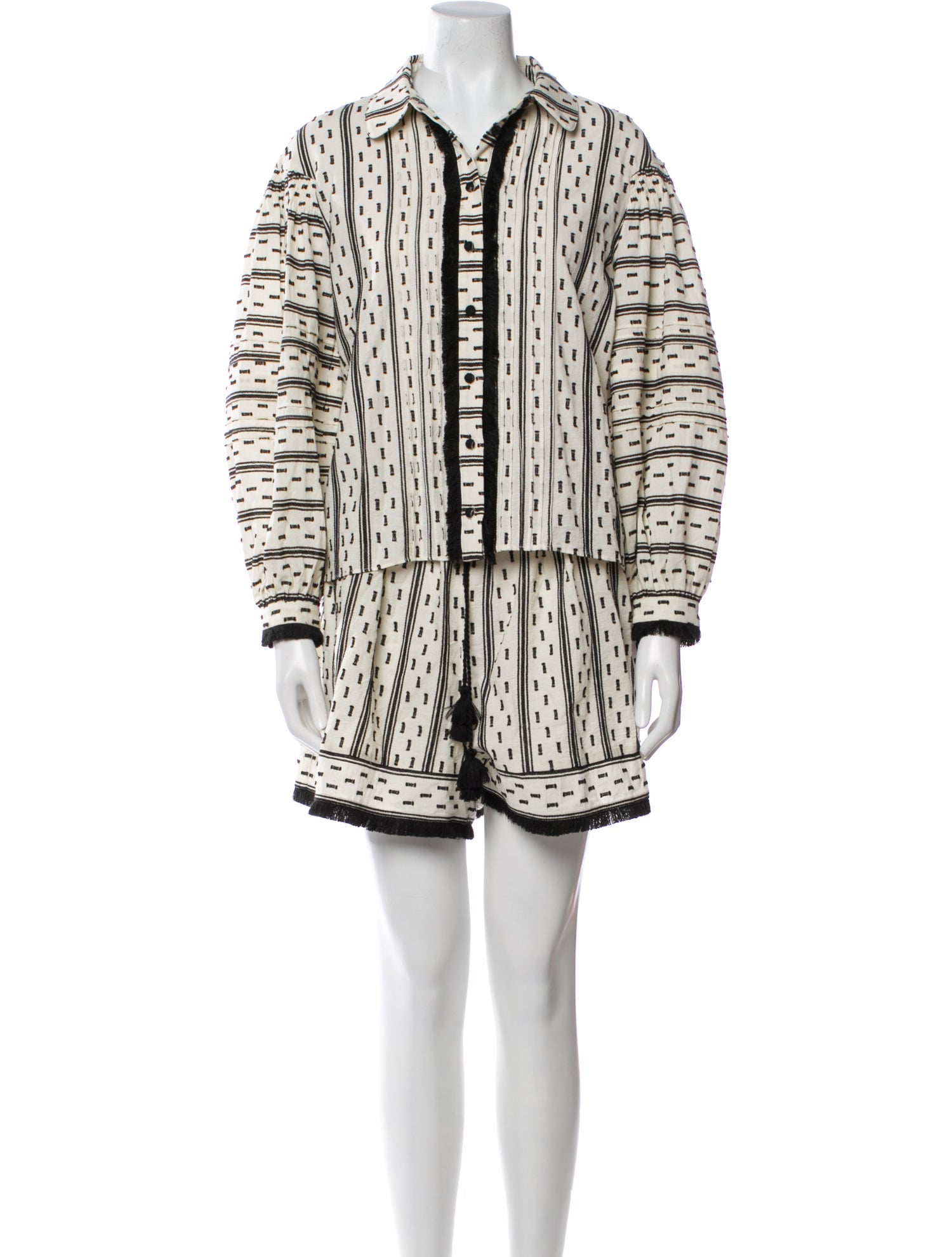 Hunter Bell Striped Short Set