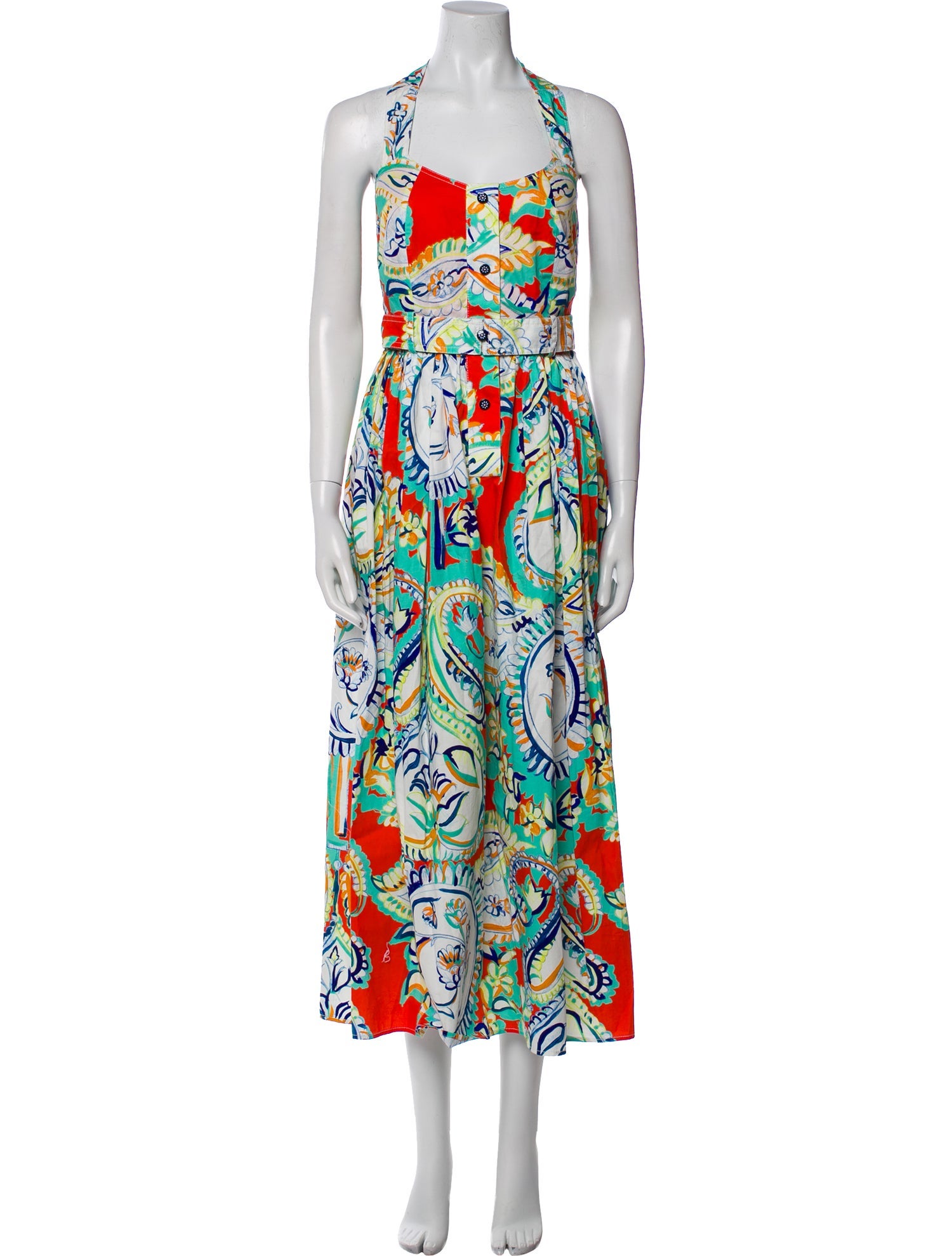 Hunter Bell Printed Long Dress