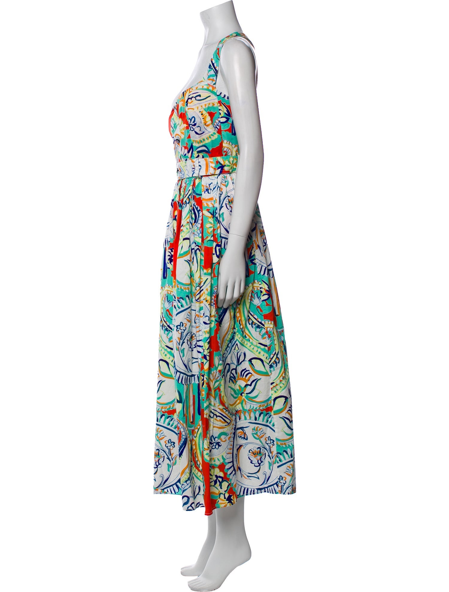 Hunter Bell Printed Long Dress