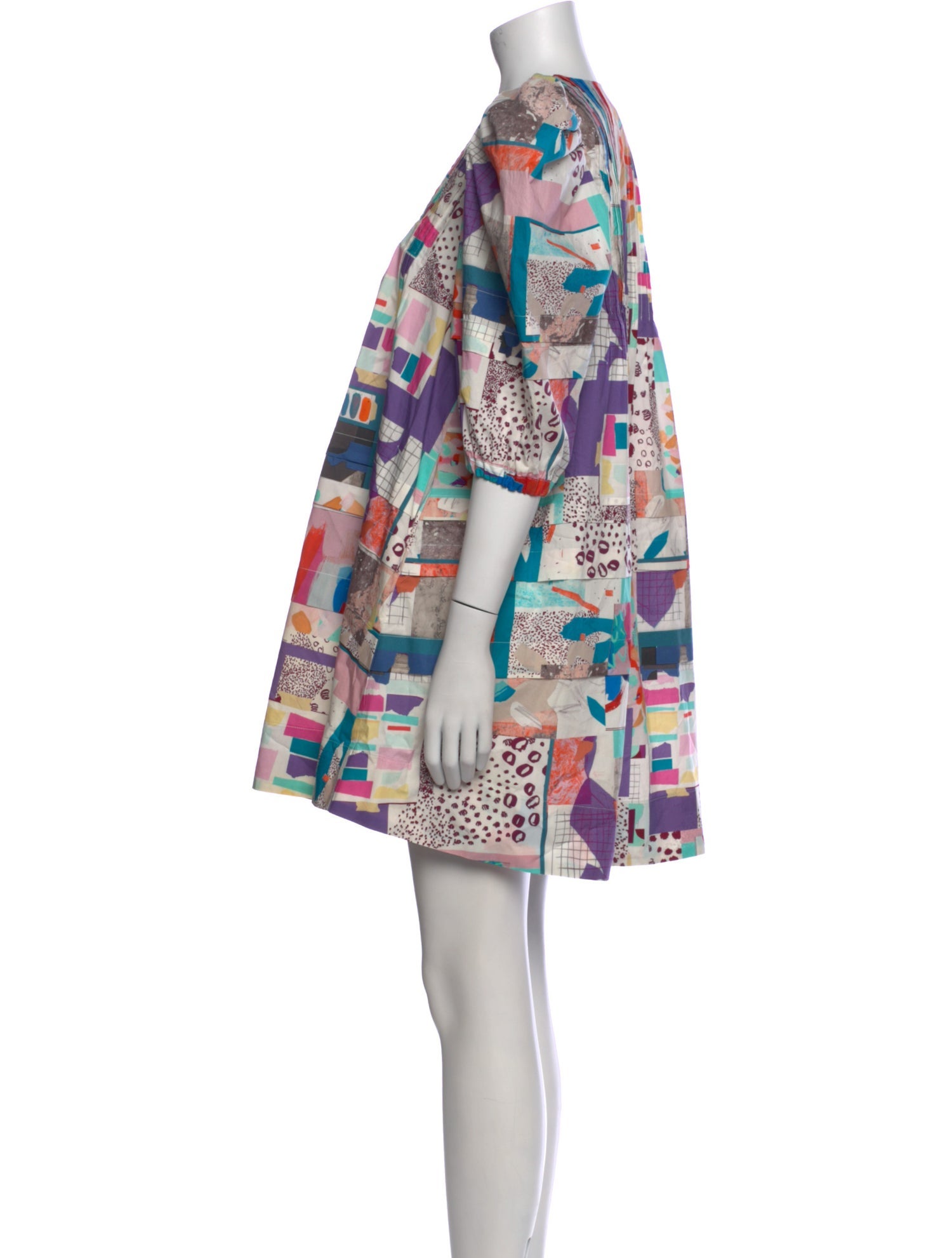 Hunter Bell Printed Mini Dress