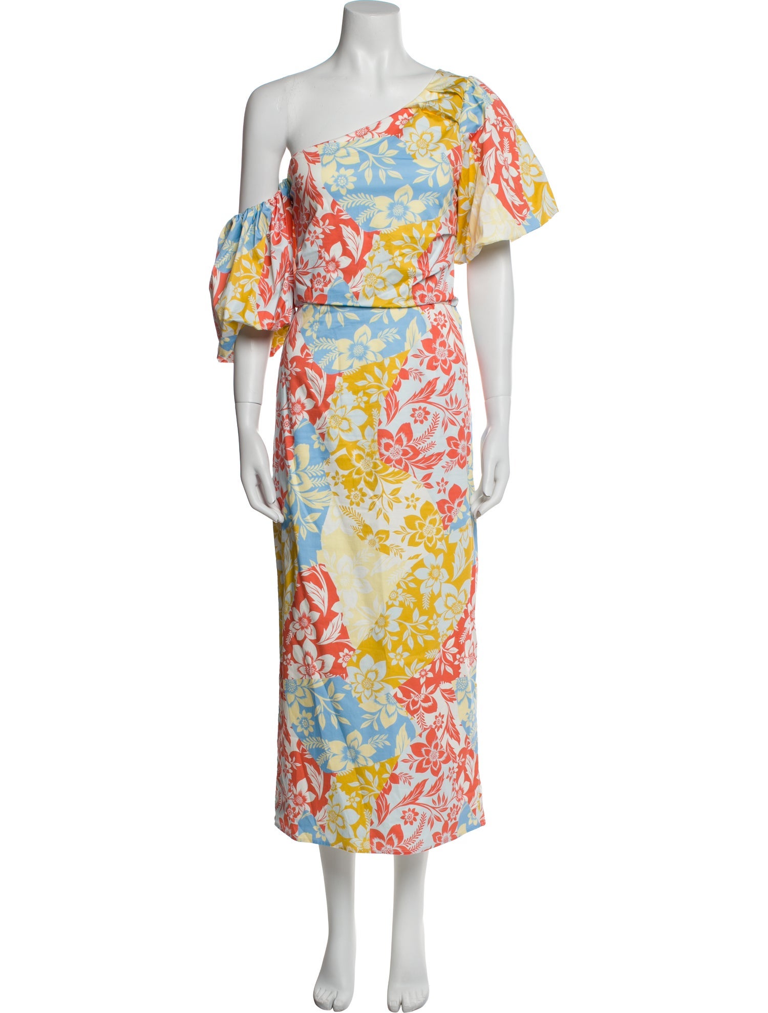 Hunter Bell Floral Print Long Dress