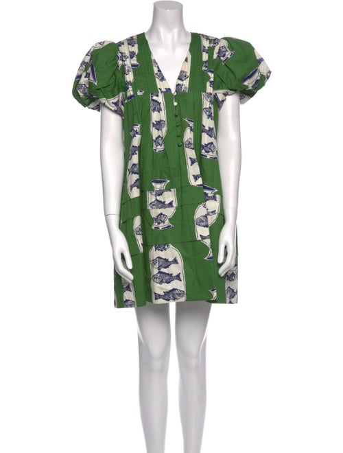 Hunter Bell Floral Print Mini Dress