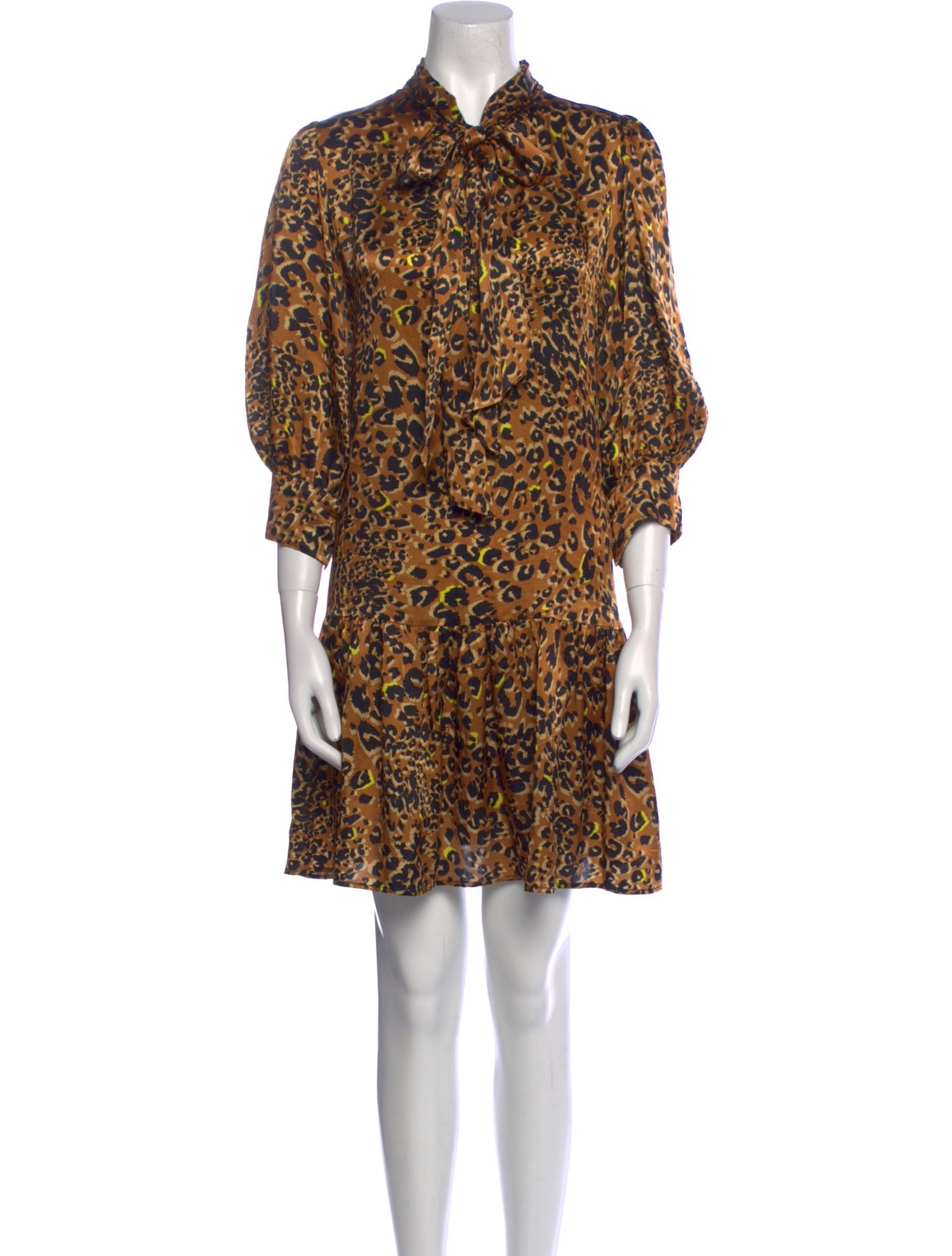 Hunter Bell Silk Mini Dress