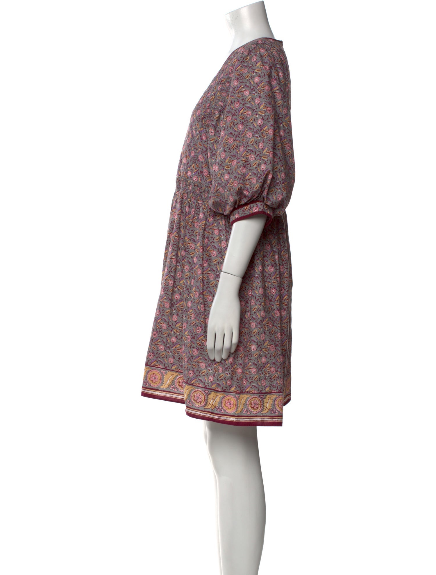 Hunter Bell Floral Print Mini Dress