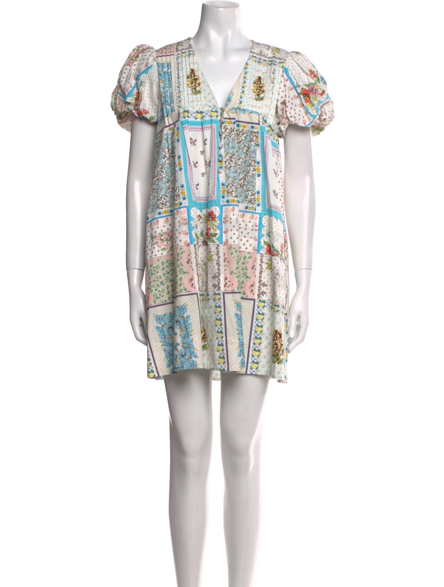 Hunter Bell Printed Mini Dress