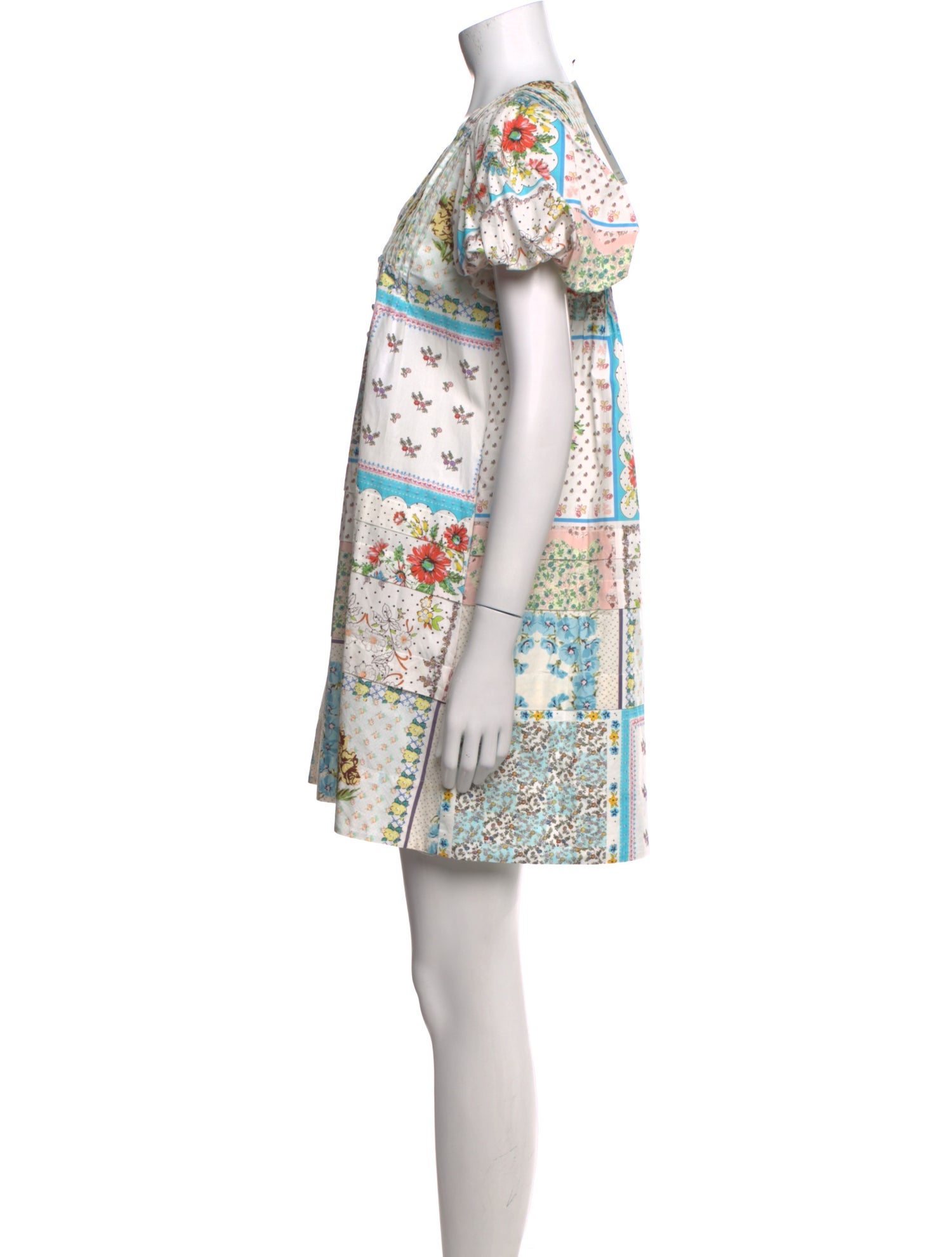 Hunter Bell Printed Mini Dress