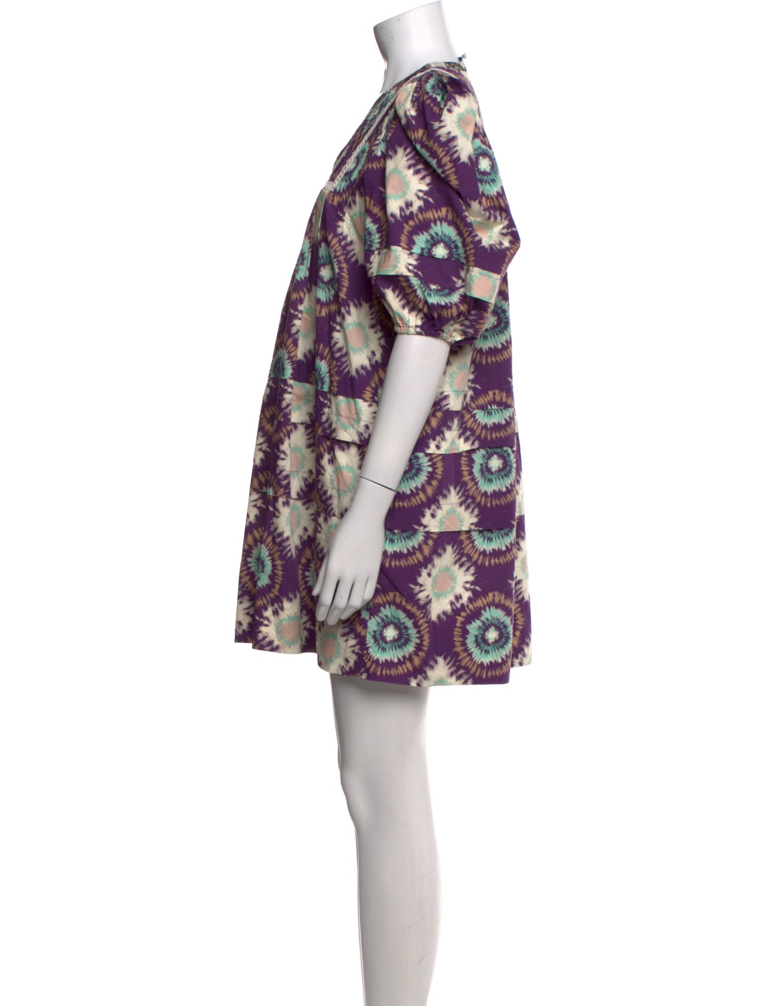 Hunter Bell Printed Mini Dress