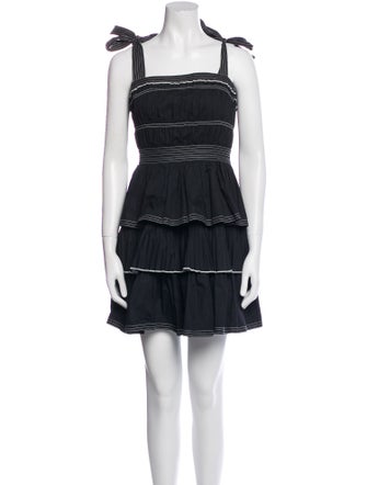 Hunter Bell Striped Mini Dress