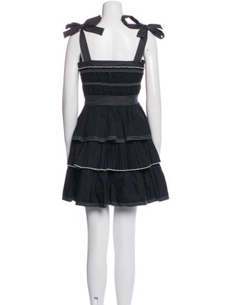 Hunter Bell Striped Mini Dress