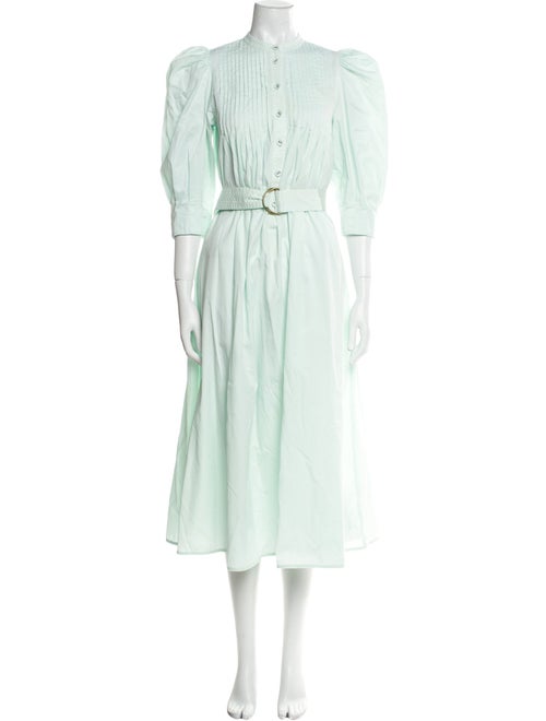 Hunter Bell Mock Neck Long Dress