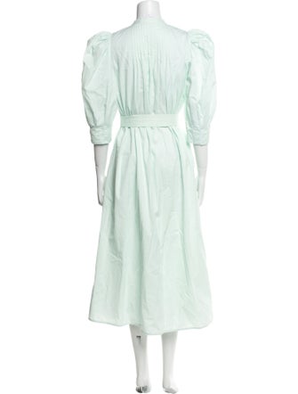 Hunter Bell Mock Neck Long Dress