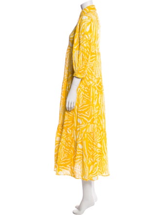 Hunter Bell Printed Long Dress