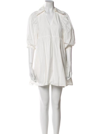 Hunter Bell V-Neck Mini Dress