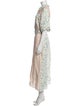 Hunter Bell Floral Print Long Dress