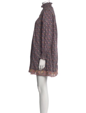 Hunter Bell Floral Print Mini Dress