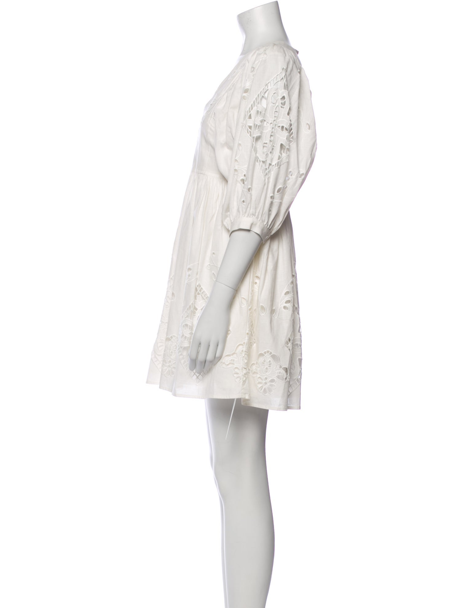 Hunter Bell V-Neck Mini Dress