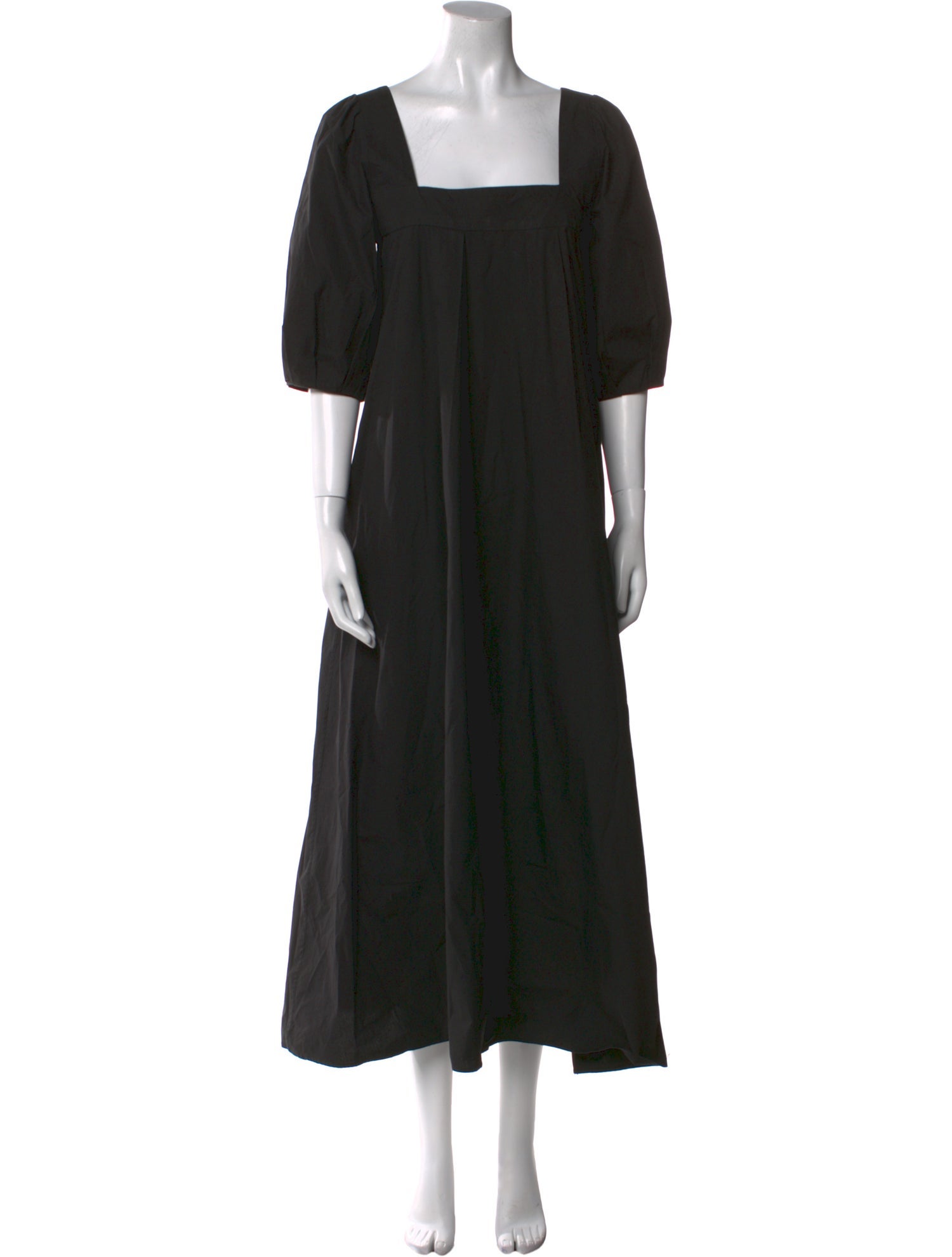 Hunter Bell Square Neckline Midi Length Dress