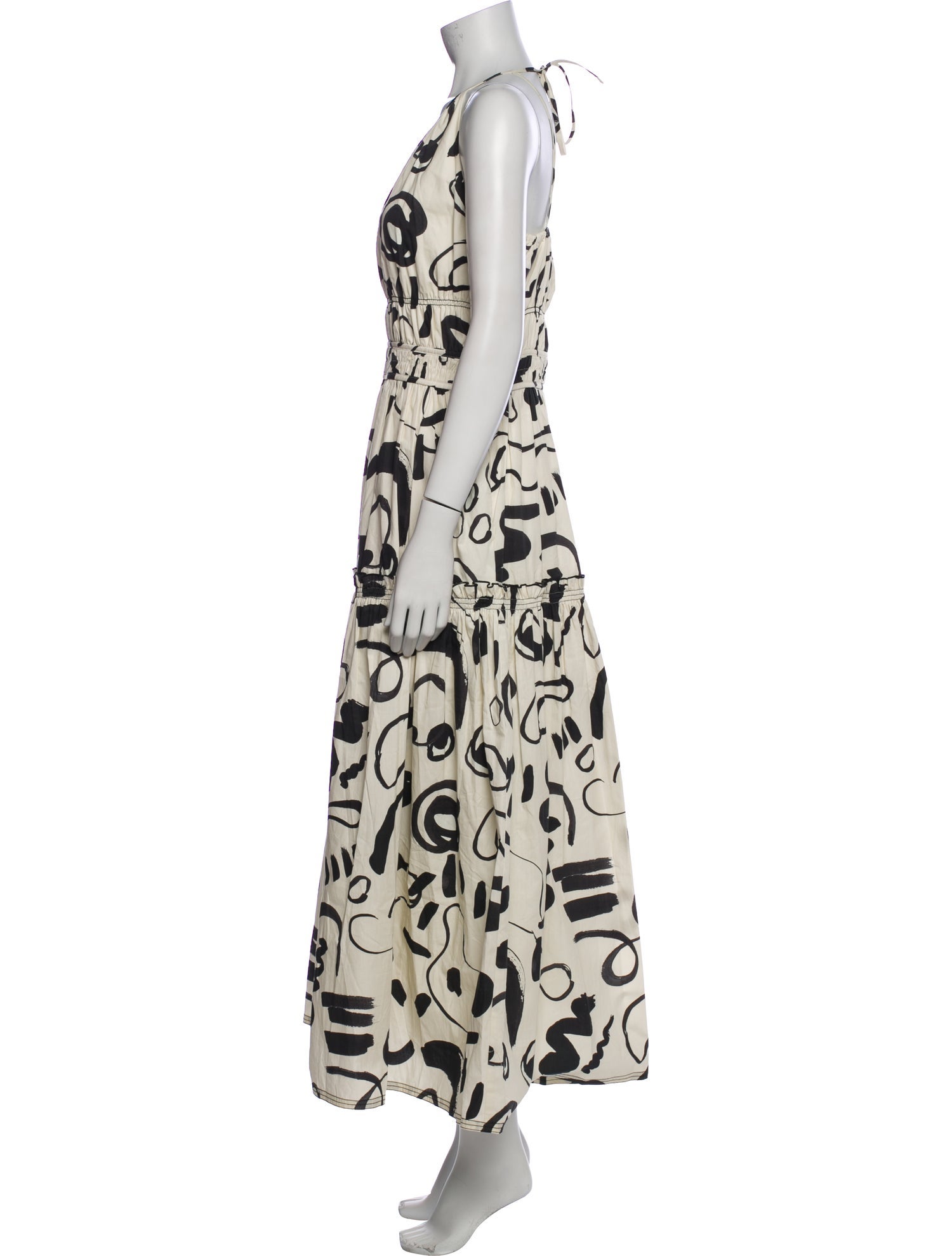 Hunter Bell Printed Long Dress w/ Tags