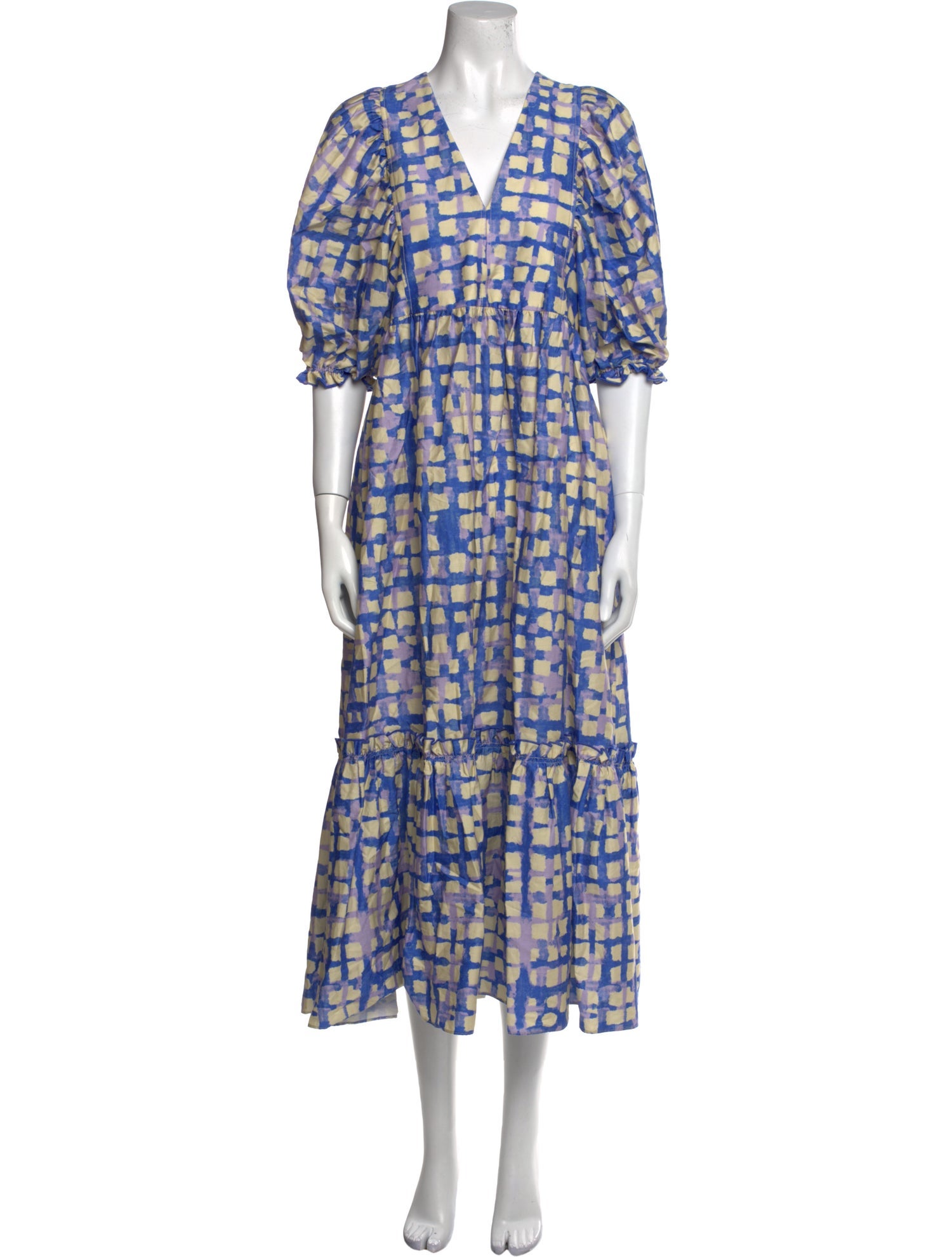 Hunter Bell Printed Long Dress