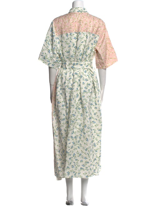 Hunter Bell Floral Print Long Dress