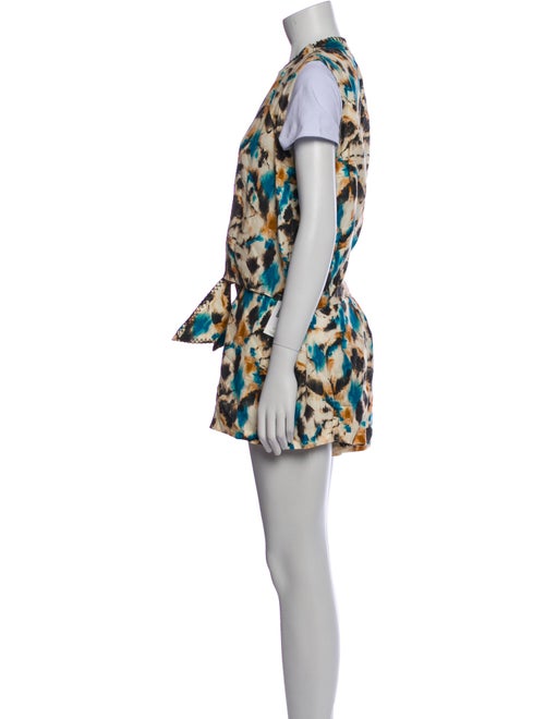 Hunter Bell Linen Tie-Dye Print Short Set