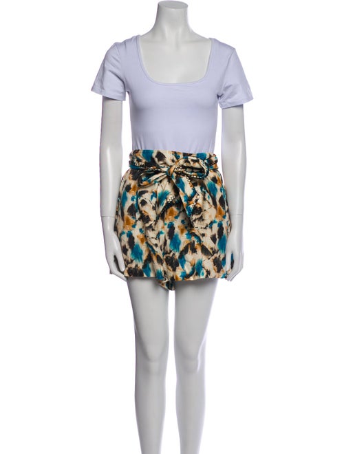 Hunter Bell Linen Tie-Dye Print Short Set