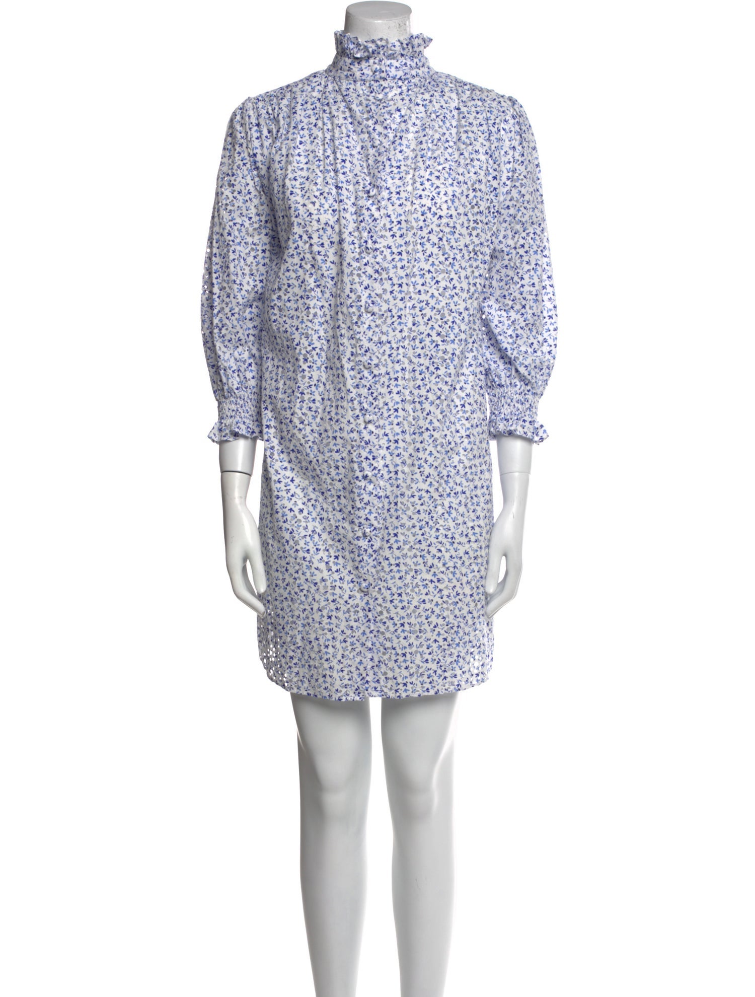 Hunter Bell Floral Print Mini Dress