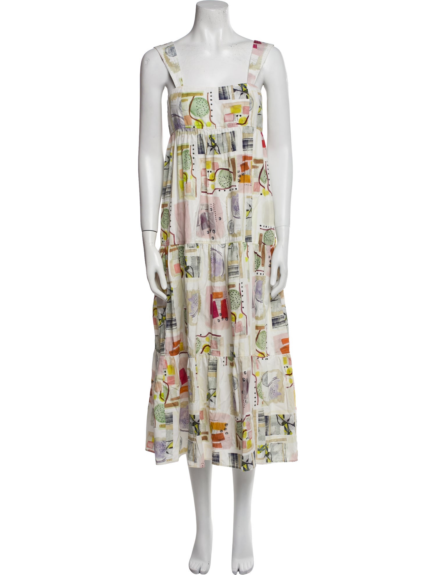 Hunter Bell Printed Long Dress