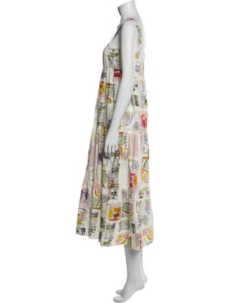 Hunter Bell Printed Long Dress