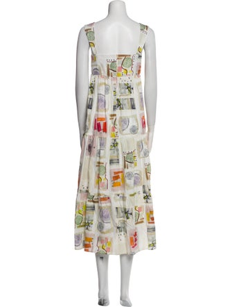 Hunter Bell Printed Long Dress