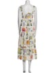 Hunter Bell Printed Long Dress