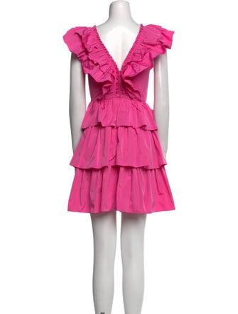 Hunter Bell V-Neck Mini Dress