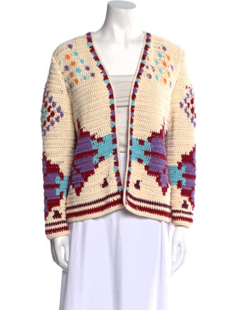 Hunter Bell Striped V-Neck Sweater